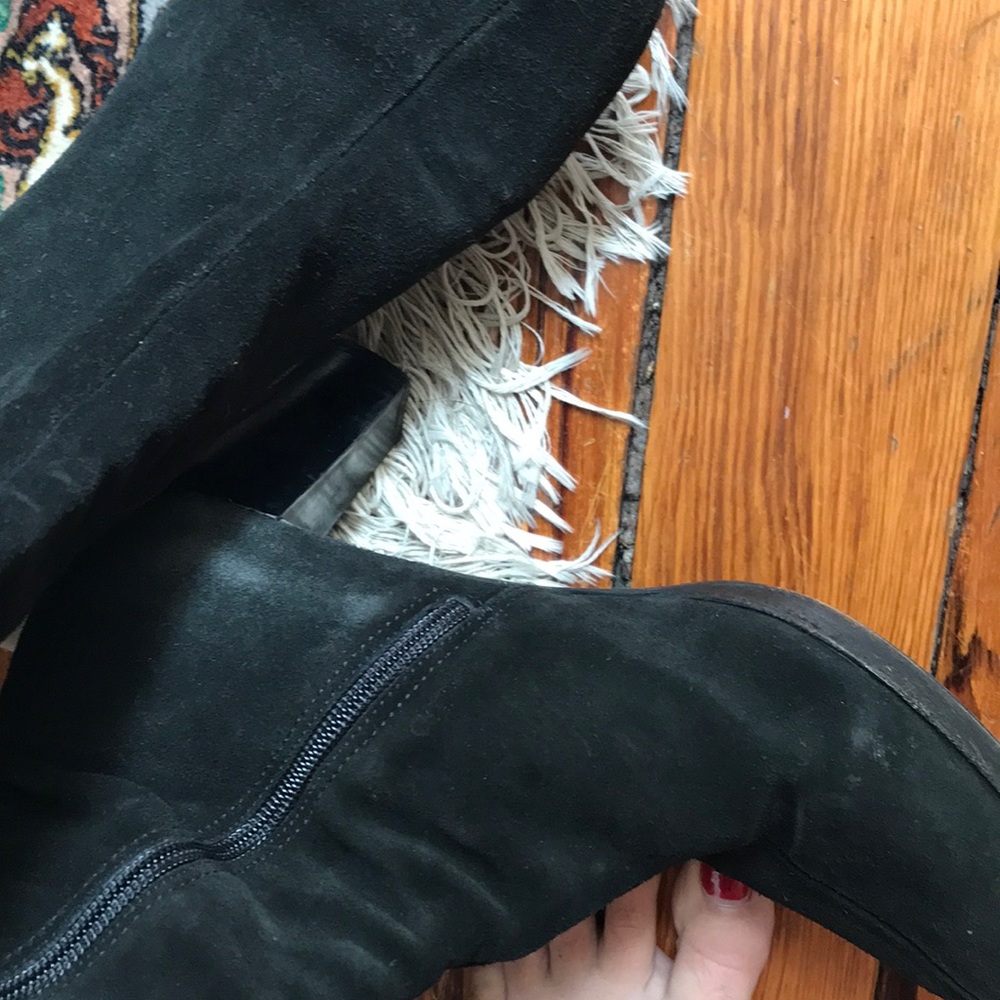 La Canadienne black suede waterproof boots - Picture 8 of 8